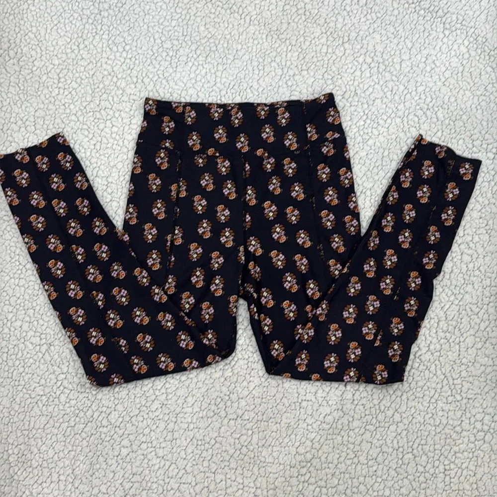 The Upside Rosella Floral Printed High Rise Waist Stretch Leggings Size 6